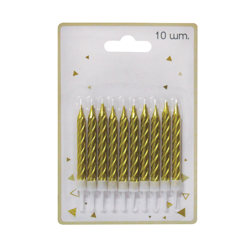 Bougies en fil d'or