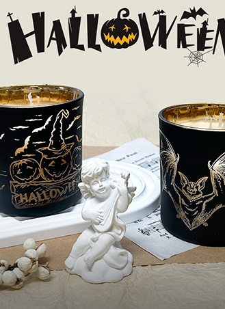 Bougies d'Halloween