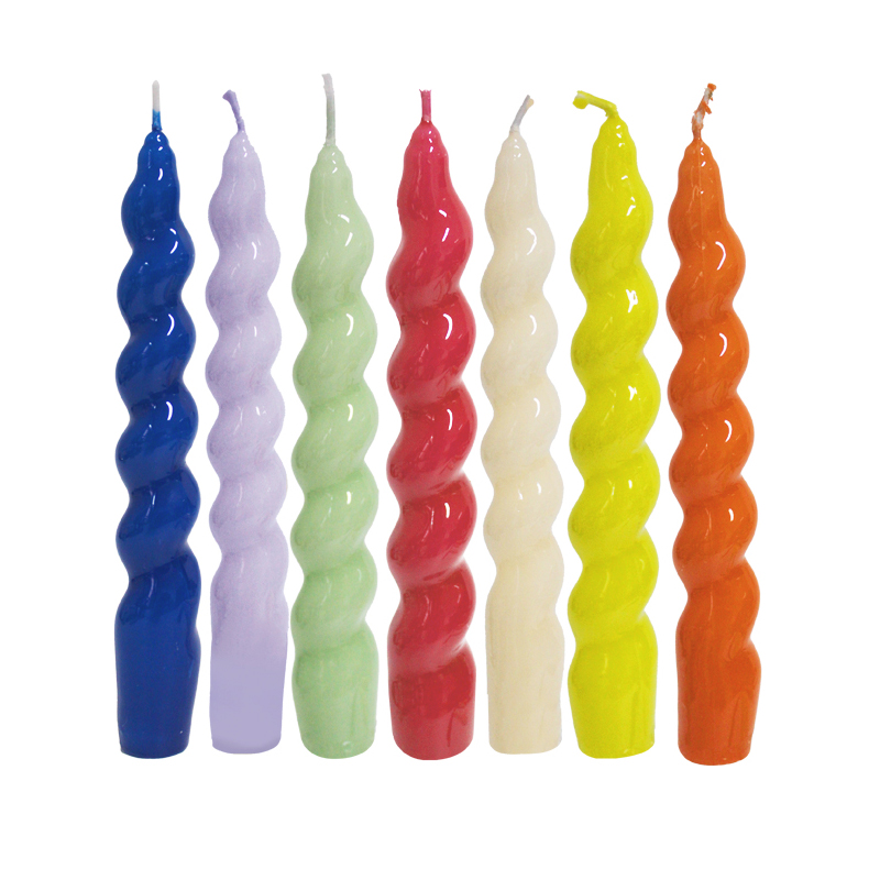 Cire de tige filetée colorée