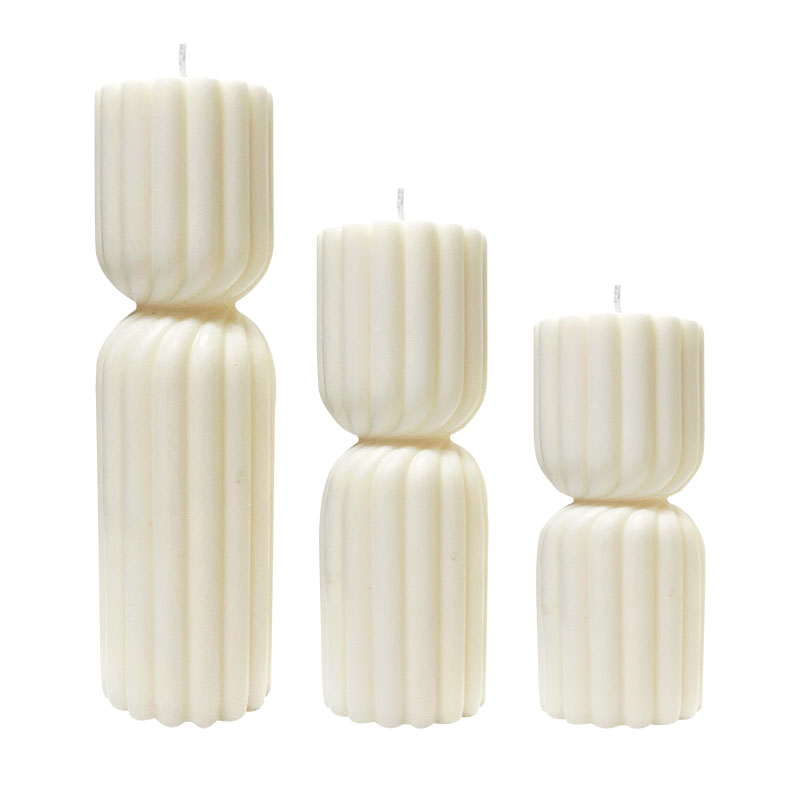 Colonne romaine blanche (la couleur peut être personnalisée)
